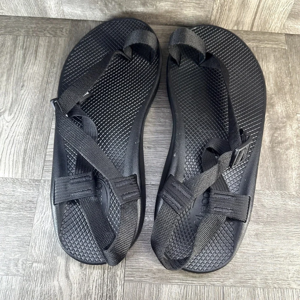 Chaco Z/2 Classic Sandals Mens 12 Black Hiking Outdoor Water Sport‎ Strappy NEW